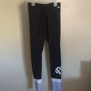 Pink Victoria’s Secret Yoga Legggings